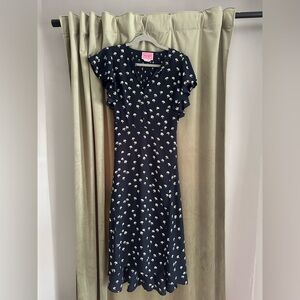 Kate Spade Blue Midi Dress